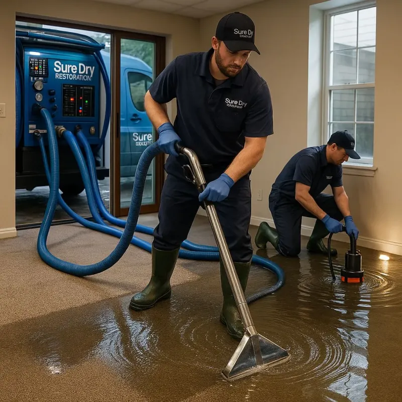 Water Extraction and Removal process in Dansville, NY